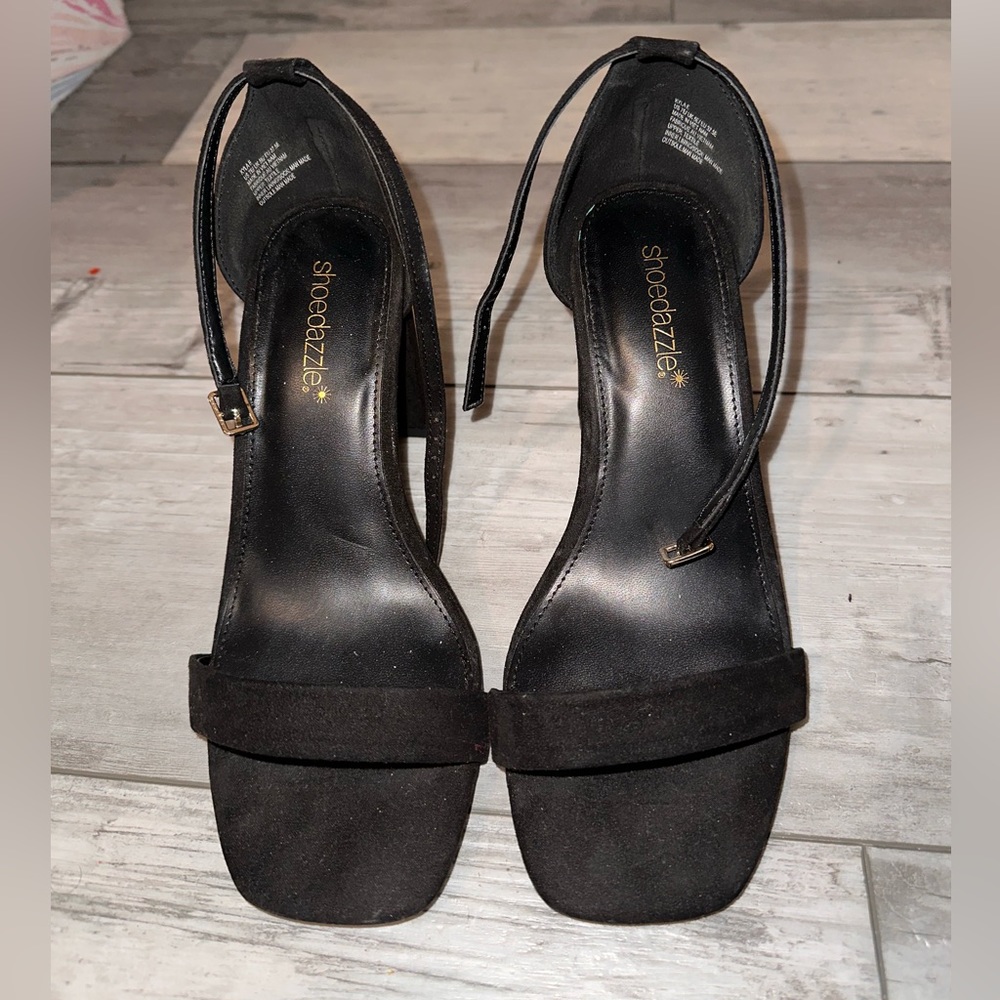 Black heels